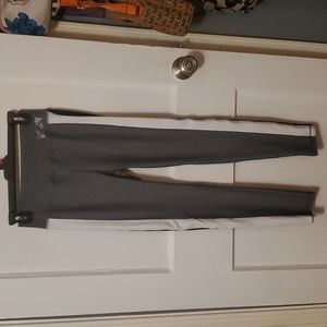 bebe Sport Women's Black, Grey, & White Yoga Pants Size S